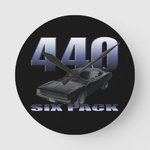 Horloge Ronde chargeur droite de 1968 esquives 440 six paquets