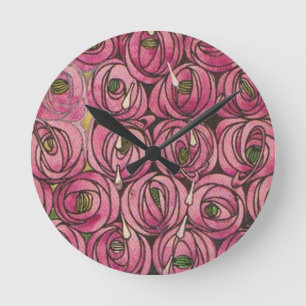 Horloge Ronde Charles Rennie Mackintosh