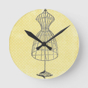 Horloge Ronde Châssis vintage