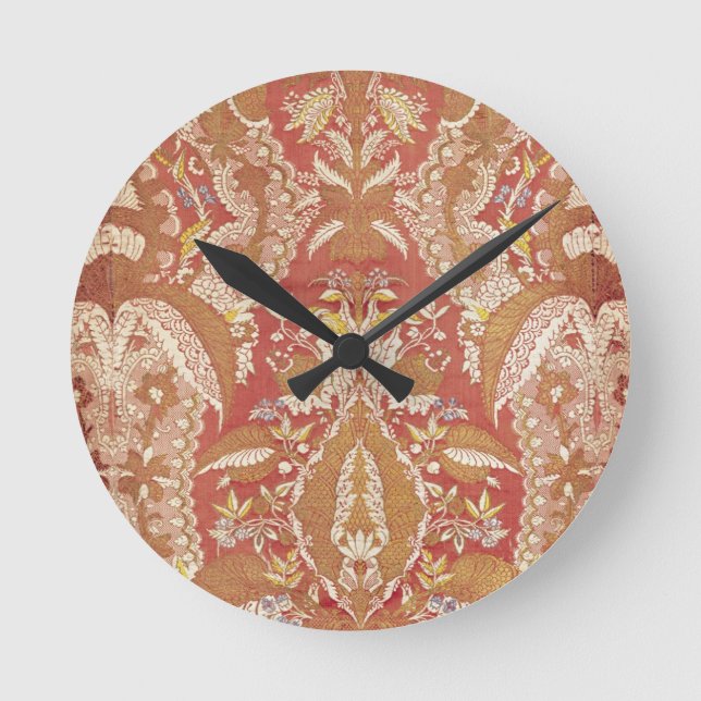 Horloge Ronde Chasuble, soie à motif dentelle, français, c.1720 (Recto)