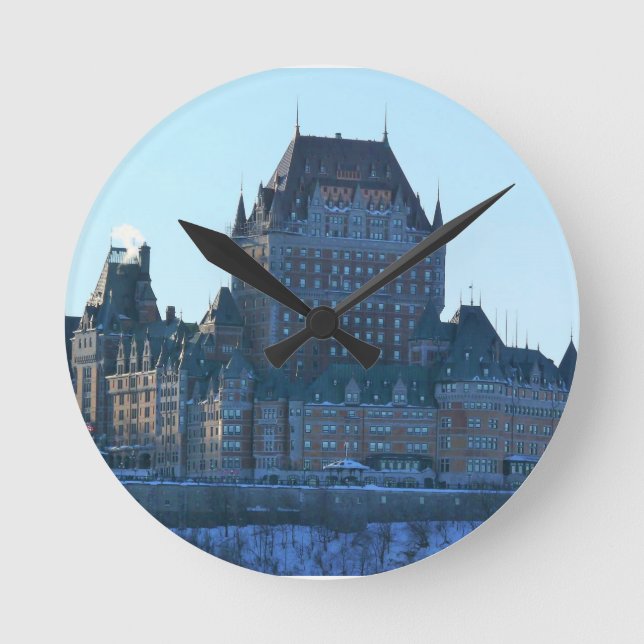 Horloge Ronde Château Frontenac, Québec, Canada (Recto)