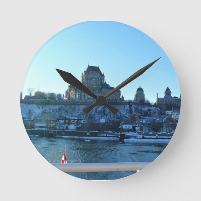 Horloge Ronde Château Frontenac, Québec, Canada (Recto)