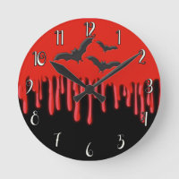 Chauves-souris gothiques et Halloween sang rouge q