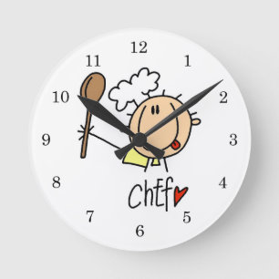 Horloge Ronde Chef masculin