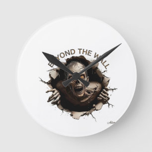 Horloge Ronde Chemise manches longues zombie Beyond The Wall