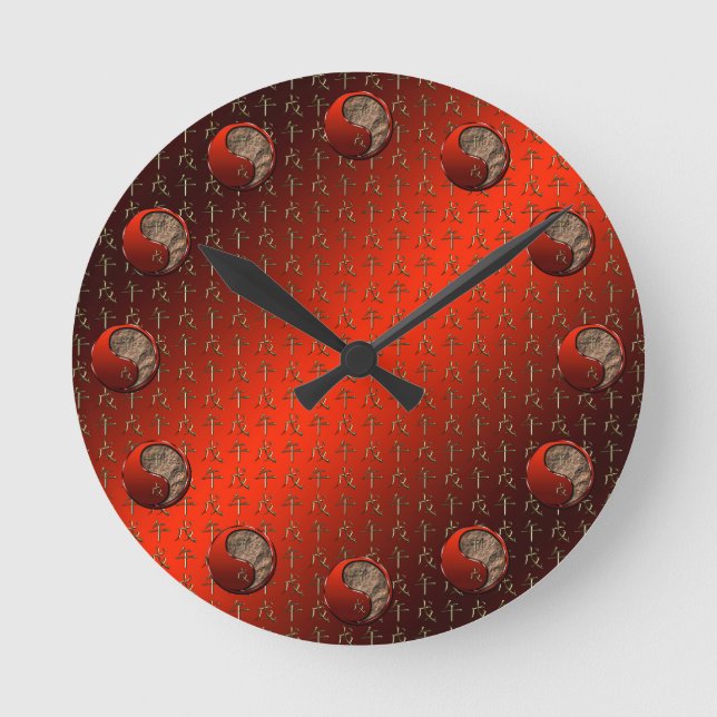 Horloge Ronde Cheval de Terre (Recto)