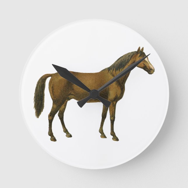Horloge Ronde Cheval vintage (Recto)