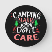 Cheveux de Camping On S'en Fiche Drôle