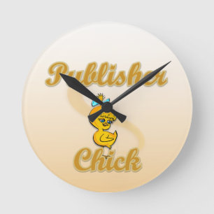 Horloge Ronde Chick de l'éditeur