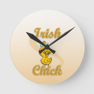 Horloge Ronde Chick irlandais