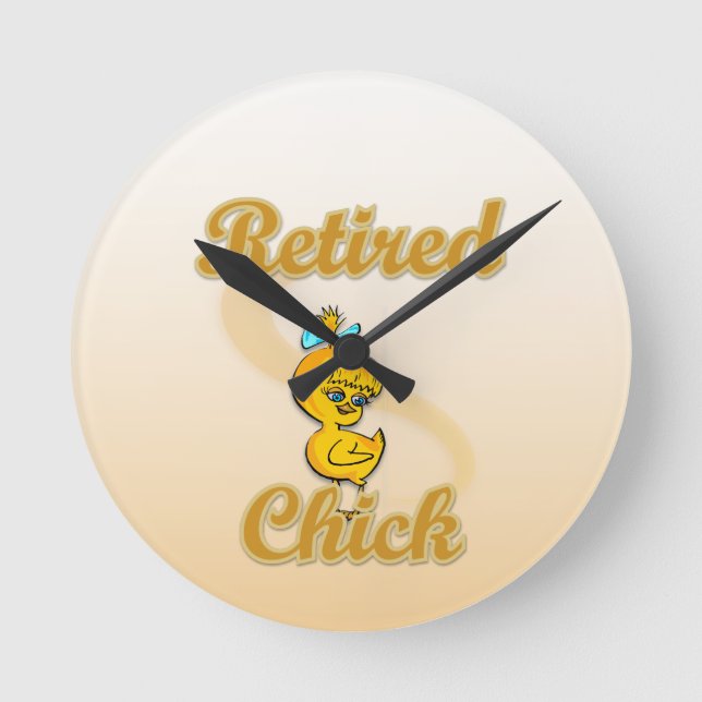 Horloge Ronde Chick retraité (Recto)