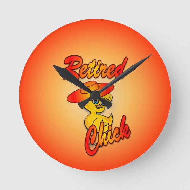 Horloge Ronde Chick retraité #5 (Recto)