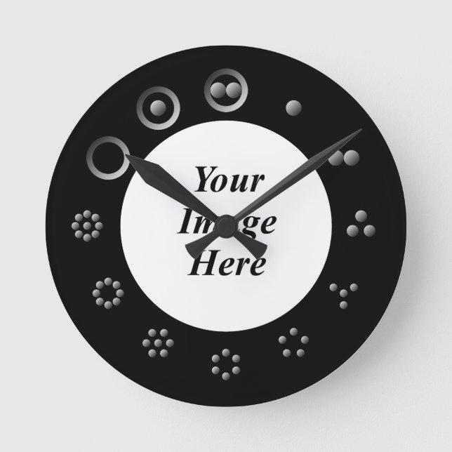 Horloge Ronde Chiffre du centenaire par Kenneth Yoncich (Recto)