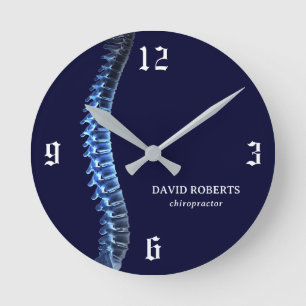 Horloge Ronde Chiropraticien de radiographie chiropratique Chiro