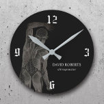 Horloge Ronde Chiropratique Chiropraticien Massage Spa Thérapist<br><div class="desc">Chiropractic Chiropractor Massage Spa-Thérapiste Horloges.</div>