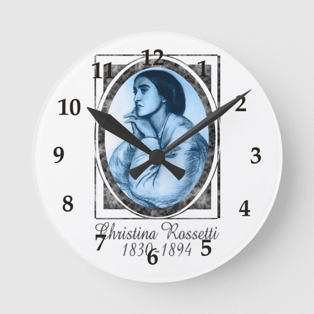 Horloge Ronde Christina Rossetti (Recto)
