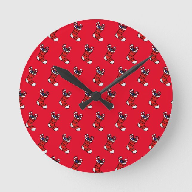 Horloge Ronde Christmas stocking (Recto)