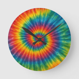 Horloge Ronde Chromatic Vortex