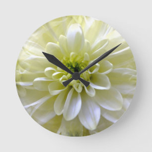 HORLOGE RONDE CHRYSANTHÈME