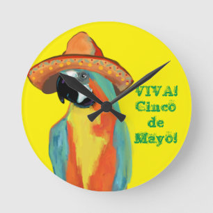 HORLOGE RONDE CINCO DE MAYO