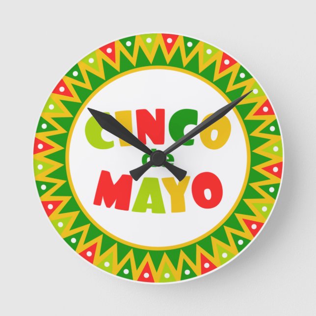 Horloge Ronde Cinco de Mayo (Recto)