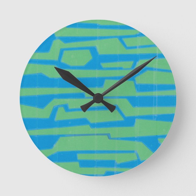 Horloge Ronde Circuit V moderne (Recto)