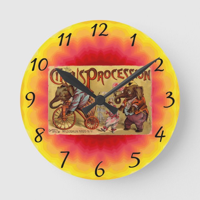 Horloge Ronde Cirque (Recto)