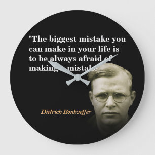 Horloge Ronde Citation De Dietrich Bonhoeffer Sur La Plus Grande