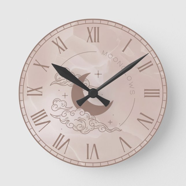 Horloge Ronde Clairs de lune (Recto)