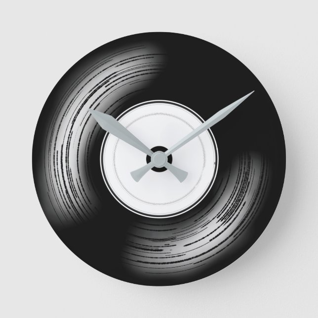 Horloge Ronde Classic Vinyul (Recto)