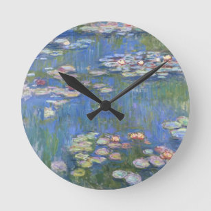 Horloge Ronde Claude Monet // Nappes d'eau