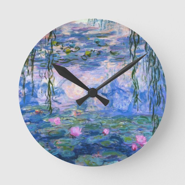 Horloge Ronde Claude Monet Water Lillies 1919 (Recto)