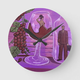 Horloge Ronde Clo de connexion divine