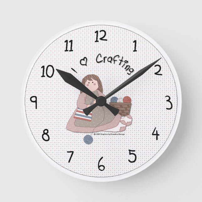 Horloge Ronde Clock (Recto)