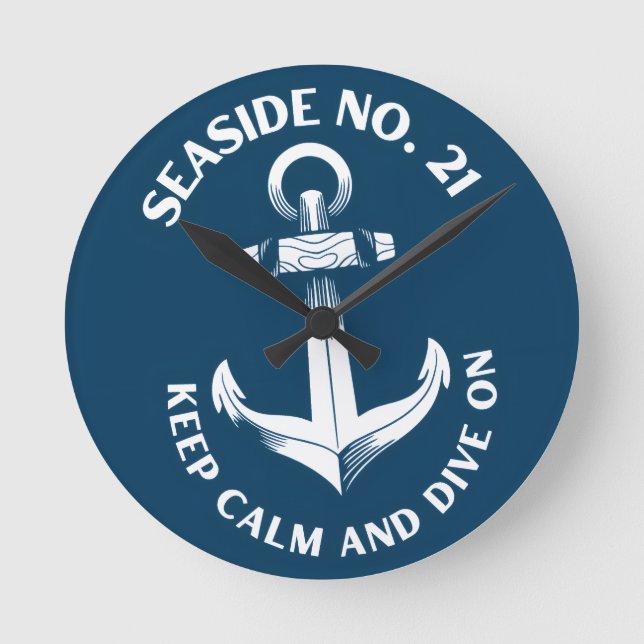 Horloge Ronde Clock  (Recto)