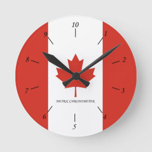 Horloge Ronde Clock de Canadian