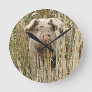 Horloge Ronde Clock de Cute Spotty