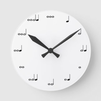 Horloge Ronde Clock de la musique originale
