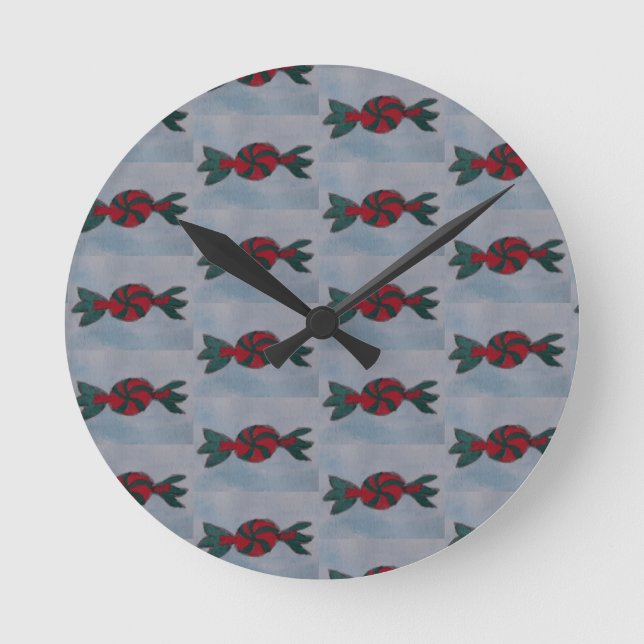 Horloge Ronde Clock de Mint Candies (Recto)