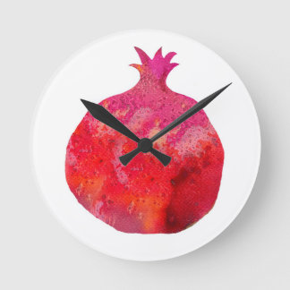 Horloge Ronde Clock de Pomegranate