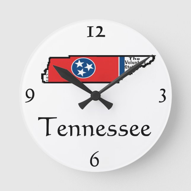 Horloge Ronde Clock de Tennessee (Recto)