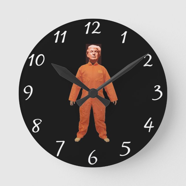 Horloge Ronde Clock de Trump (Recto)