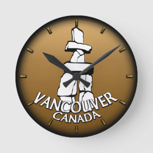 Horloge Ronde Clock de Vancouver