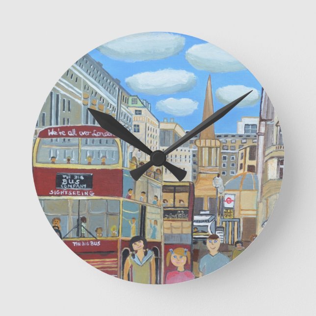 Horloge Ronde Clock d'Oxford Street (Recto)