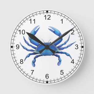 Horloge Ronde Clock du Mur du Crab