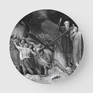 Horloge Ronde Clock du Tempest