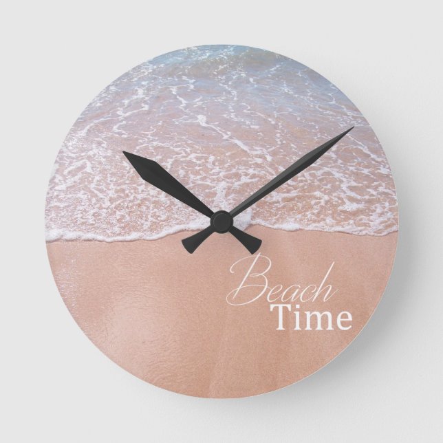 Horloge Ronde Clock du Temps (Recto)