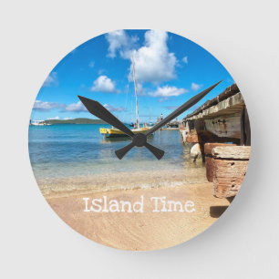 Horloge Ronde Clock du temps d'Islande