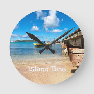 Horloge Ronde Clock du temps d'Islande