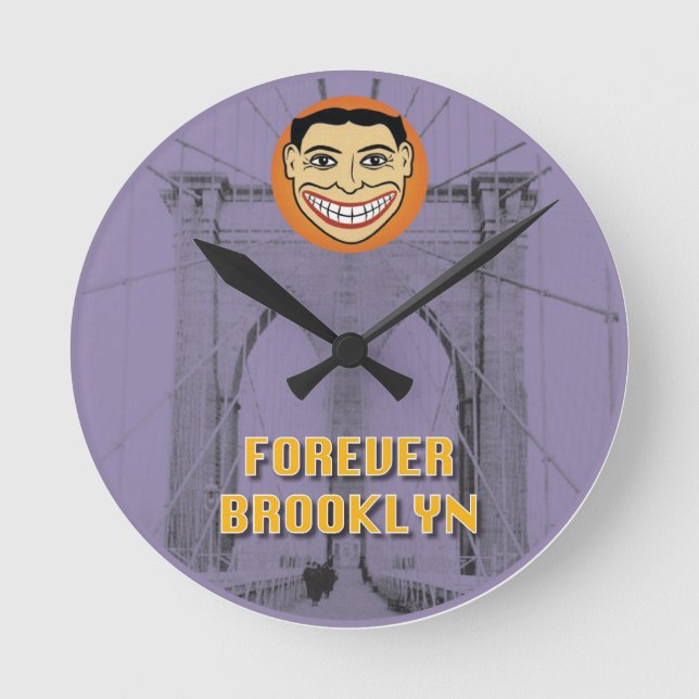 Horloge Ronde Clock Forever (Recto)